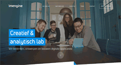 Desktop Screenshot of imengine.be
