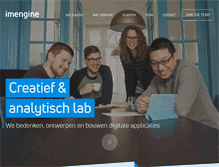 Tablet Screenshot of imengine.be